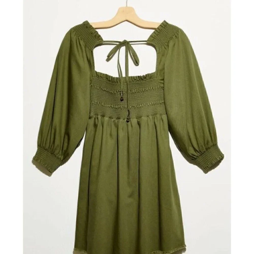 NEW FREE PEOPLE Sz S THIS IS EVERYTHING MINI DRESS